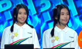 "In tư" nữ sinh Đắk Lắk xinh xắn gây sốt tại Đường Lên Đỉnh Olympia năm thứ 24