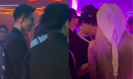 tlinh "chạm mặt" MCK tại tiệc của SpaceSpeakers, được "ghệ iu dấu" Wxrdie chăm sóc