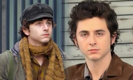 Timothée Chalamet gây bất ngờ vì gương mặt mũm mĩm trên trường quay phim mới