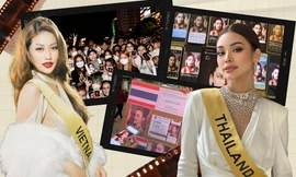 Cuộc đua bình chọn giữa fan Việt và fan Thái tại Miss Grand: Thiên Ân sẽ đánh bại Engfa?