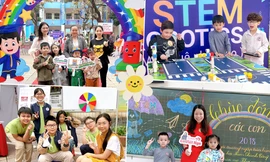 Ngày hội trải nghiệm "Em là học sinh trường Tiểu học Nam Thành Công": Vui thế này ai cũng muốn đi học