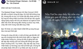 BTC The Masked Singer Vietnam xin lỗi khán giả sau sự cố thiếu chỗ ngồi tại đêm Chung kết