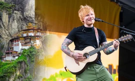 Ed Sheeran trở thành nghệ sĩ quốc tế đầu tiên biểu diễn tại vương quốc Bhutan