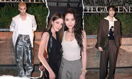 Dàn sao hạng A Trung - Thái đụng độ nhan sắc tại show diễn của Bottega Veneta