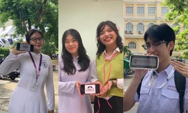 Đến lượt học sinh 12 chuyên Anh THPT chuyên Trần Đại Nghĩa khoe "vé" du học trường top