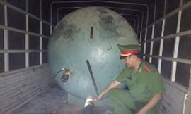 Hiện trường vụ việc.