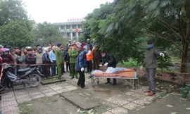 Hiện trường vụ việc. Ảnh: XT