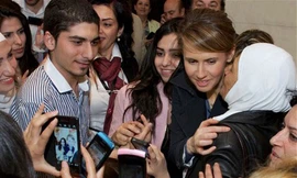 Phu nhân Tổng thống Syria hiếm hoi xuất hiện trước công chúng