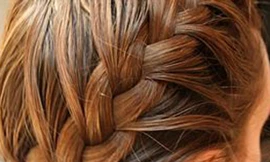 Tóc tết lệch cách điệu