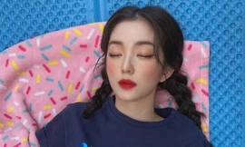 Biết rằng hành động này không tốt cho làn da nhưng nhiều nữ idol vẫn không thể từ chối