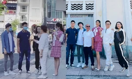 Hack dáng như Diệu Nhi: Chiều cao có hạn vẫn chẳng lo lép vế khi đi cạnh Hoa hậu Đỗ Thị Hà