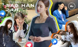 Sao Hàn 24H: Không hẹn mà gặp, Joy (Red Velvet) cùng Seolhyun (AOA) đều mặc đồ menswear