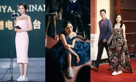 Dương Mịch diện giày thể thao lên thảm đỏ: Cá tính, mạnh mẽ hay thiếu phép tắc, chơi trội?