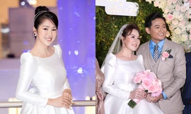 Làm điều này trong đám cưới tình cũ Quý Bình, Lê Phương khiến netizen sửng sốt