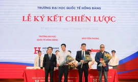 Báo Tiền Phong và Trường ĐH Quốc tế Hồng Bàng ký hợp tác toàn diện