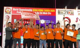 Trường ĐH Lạc Hồng vô địch Koma Taisen, đại diện Việt Nam tranh tài thế giới 