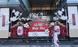 Làng cổ ở Nhật Bản trong trung tâm thương mại TPHCM