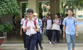 Thí sinh tham dự ky thi lớp 10 tại TPHCM năm học 2020-2021