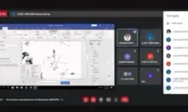 Ảnh chụp màn hình clip giảng viên mắng sinh viên là óc trâu