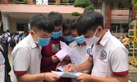 Thí sinh tham gia Kỳ thi tốt nghiệp THPT tại TPHCM