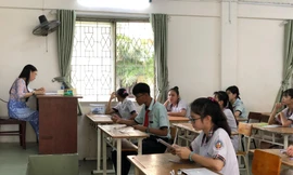 Thí sinh dự thi vào lớp 10 tại TPHCM năm học 2019-2020