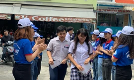 Thí sinh dự thi THPT tại TPHCM