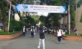 Thí sinh dự thi Đánh giá năng lực đợt 2 tại TPHCM