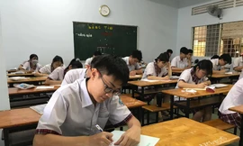 Thí sinh tham gia kỳ thi tốt nghiệp THPT 2021