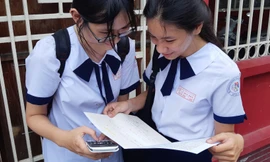 Thí sinh dự thi tại TPHCM