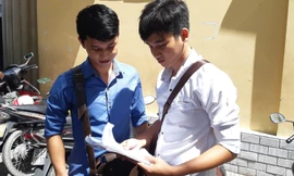 Thí sinh dự thi THPT Quốc gia tại TPHCM