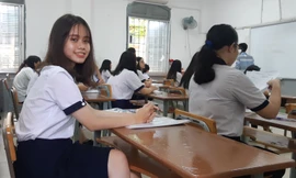 Thí sinh dự thi THPT Quốc gia tại TPHCM