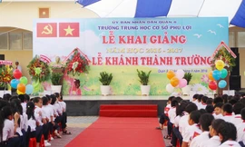 Trường THCS Phú Lợi nơi xảy ra sự việc