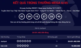 Vé Vietlott trúng hơn 20 tỷ đồng được bán tại Đồng Nai