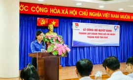 Ra mắt Ban Chấp hành Thành Đoàn Thủ Đức