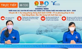 Hội Sinh viên tỉnh Bình Dương sinh hoạt chuyên đề trực tuyến