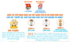 Phát động cuộc thi “Thiết kế, chế tạo máy rửa tay sát khuẩn tự động”