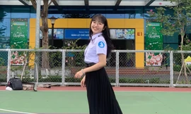 Nữ Chủ tịch Hội Sinh viên tài năng, có nụ cười tỏa nắng
