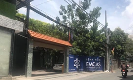 Bệnh viện thẩm mỹ Emcas nơi xảy ra vụ việc.