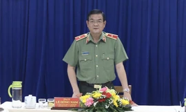 Giám đốc Công an TPHCM kiểm tra công tác bảo vệ bầu cử