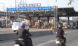 Thêm một trạm BOT ở TPHCM chuẩn bị đưa vào hoạt động, thu phí