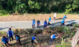 Tuổi trẻ Huế ra quân bảo vệ và phòng, chống cháy rừng đặc dụng cảnh quan