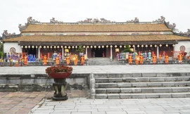 Mặt trước điện Thái Hòa. Ảnh: Ngọc Văn