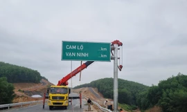 Ngày cuối chạy nước rút trên công trình dự án cao tốc Cam Lộ - La Sơn