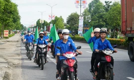 Sôi nổi ngày hội thanh niên Thừa Thiên-Huế với văn hóa giao thông