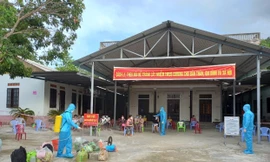 Khu nhà nghỉ này được người dân tự nguyện giao cho cơ quan chức năng làm khu cách ly tập trung có thời hạn đối với công dân trở về từ vùng dịch