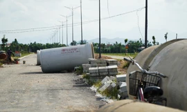 Cận cảnh dự án đường gần 200 tỷ đồng tại Huế thi công ì ạch