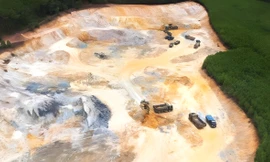 Một doanh nghiệp khai thác khoáng sản bị xử phạt, buộc khắc phục hơn nửa tỷ đồng