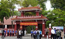 Trường Quốc Học là di tích quốc gia đặc biệt thuộc Hệ thống di tích lưu niệm Chủ tịch Hồ Chí Minh tại Huế. Ảnh: Ngọc Văn