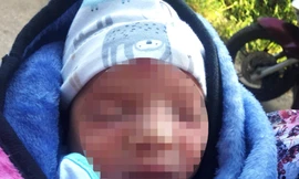 Bé sơ sinh bị bỏ rơi ở ngã ba đường đã được một gia đình nhận chăm sóc, nuôi dưỡng tạm thời