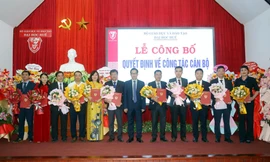 Điều chuyển, bổ nhiệm nhiều vị trí lãnh đạo tại Đại học Huế